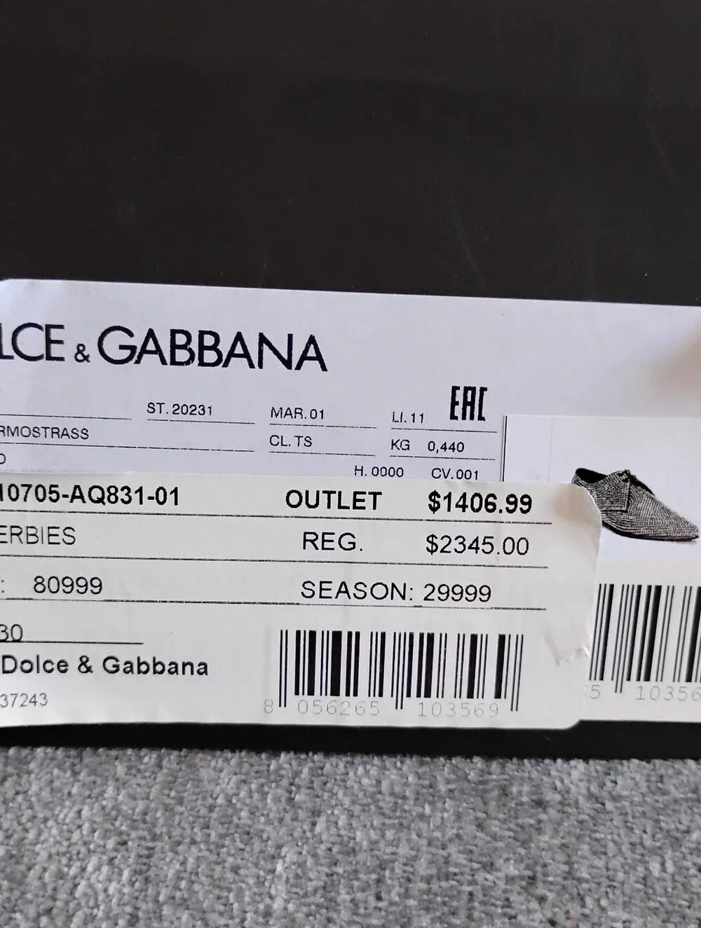 Dolce & Gabbana wow killer